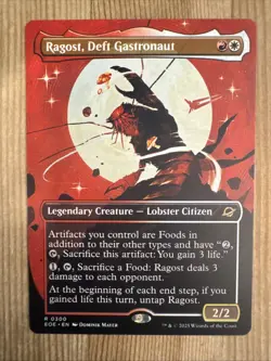 Ragost, Deft Gastronaut - Borderless - EOE - MTG - EN - NM - 0300 - Image 1
