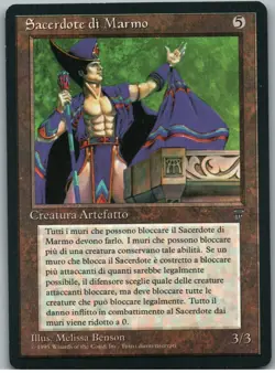Marble Priest | MtG Magic Legends | Italian | NM - Image 1