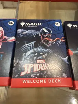 Spider-Man Magic the Gathering Welcome Deck SDCC 2025 Complete Set Of 5 - Image 5
