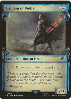 Captain of Umbar 496 Common MTG Lord of the Rings Middle Earth NM/MT - Image 1