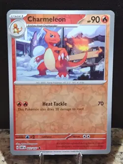 Charmander 026/197 Charmeleon 027/197 Obsidian Flames Reverse Holo Pokemon Cards - Image 5
