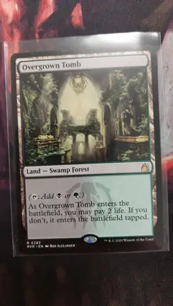 MTG magic - Overgrown Tomb - RVR - MTG - NM non foil eng x1 - Image 1