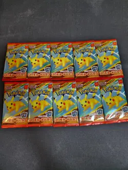 10Set of McDonald's Promo Packs Sealded 2025 Pokemon Card Japanese Limited - Image 1