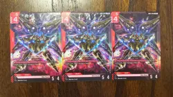Gundam TCG Card Game Newtype Rising Kshatriya LR GD01-044 English 3x - Image 1