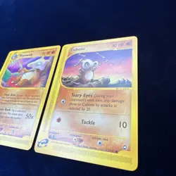 Marowak 54/147 Cubone 72/147 Aquapolis Pokemon E Series Card Vintage 2002 2 - Image 5