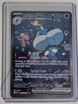 Jellicent ex 168/086 SIR Special Illustration Rare White Flare Pokemon TCG NM - Image 1
