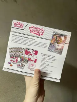 White Flare Pokemon Center ETB Elite Trainer Box Exclusive Sealed New - Image 2