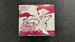 White Flare Pokemon Center ETB Elite Trainer Box Exclusive Sealed New - Image 1