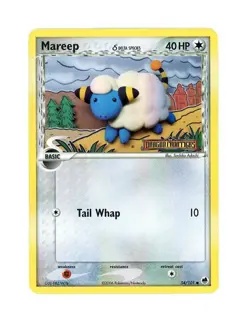 2006 Pokemon MAREEP HOLO DRAGON FRONTIERS STAMP 54/101! PLAYED - Image 1