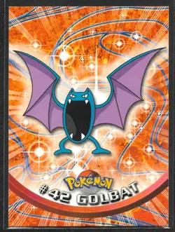 Golbat #42 Pokemon 1999 Topps TV Animation Edition Series 1 Blue Logo - Image 1