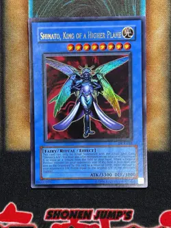 Yugioh Shinato, King Of A Higher Plane DCR-016 Ultra Rare Original Print LP - Image 1