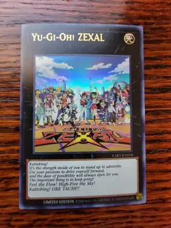NM Yugioh Yu-Gi-Oh! ZEXAL Card LART-EN054 Konami Lost Art Promo Limited Edition - Image 1