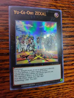 NM Yugioh Yu-Gi-Oh! ZEXAL Card LART-EN054 Konami Lost Art Promo Limited Edition - Image 2
