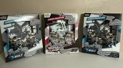 Pokemon Scarlet Violet White Flare And Black Bolt Binder Collection Lot Of 3 - Image 2
