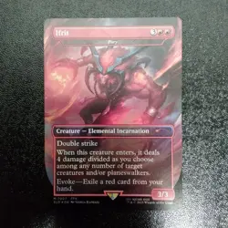 Magic the Gathering Secret Lair Fury Ifrit English Card Used - Image 1