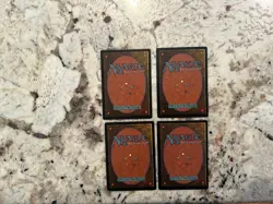 Mtg Fbb Psychic Venom x4 - Magic the Gathering Fbb Foreign Black Border EX - Image 2