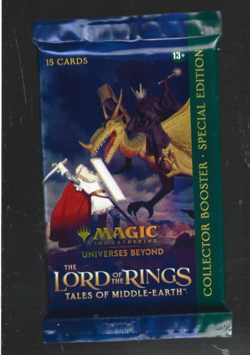 MTG MAGIC 1 BOOSTER LORD OF THE RINGS TALES OF MIDDLE EARTH COLLECTOR BOOSTER - Image 1