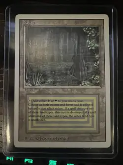 MTG Bayou Dual Land | Revised Edition | MP - Image 1