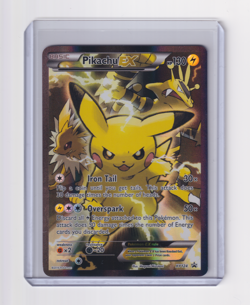 2016 Pikachu EX Black Star Promo #XY124 Pokemon Red & Blue Collection XY124 - Image 1