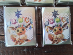5 Pokemon Prismatic Evolutions ETB Sleeves Sealed card pack case sr ex gx art - Image 2