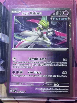 Pokemon TCG - Iron Valiant #079/162 - SV05: Temporal Forces (TEF) - Cosmos Holo - Image 1
