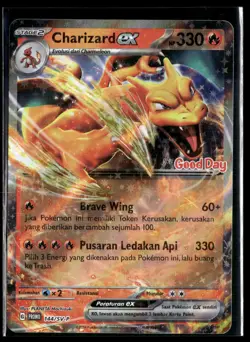 Charizard ex 144/SV-P Good Day Indonesia Promo Indonesian Pokemon Card (LP) - Image 1
