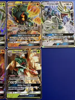 Pokemon Gx Lot of 6 Ultra Rare Holo Cards Near Mint Condition TCG Cards - Image 2