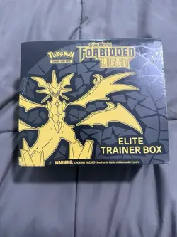 2018 POKEMON TCG SUN & MOON FORBIDDEN LIGHT ETB ELITE TRAINER BOX SEALED - Image 1