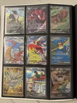 Huge Pokemon Binder Collection 180+ Cards And $800+ Value (VERY RARE CARDS) - Image 2