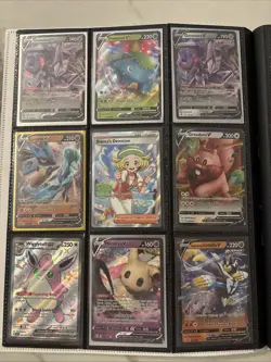 Huge Pokemon Binder Collection 180+ Cards And $800+ Value (VERY RARE CARDS) - Image 4