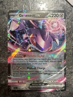 Pokemon Genesect ex Scarlet & Violet Black Bolt English 067/086 NM - Image 2
