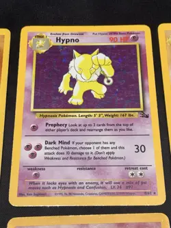 Vintage Rare Holo Pokemon Card Lot WOTC Base Set 1st Edition Jungle Fossil MP/HP - Image 3