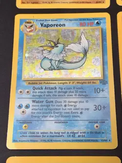 Vintage Rare Holo Pokemon Card Lot WOTC Base Set 1st Edition Jungle Fossil MP/HP - Image 5