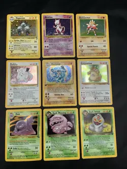 Vintage Rare Holo Pokemon Card Lot WOTC Base Set 1st Edition Jungle Fossil MP/HP - Image 1