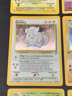 Vintage Rare Holo Pokemon Card Lot WOTC Base Set 1st Edition Jungle Fossil MP/HP - Image 5