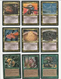 Magic the Gathering ICE AGE Lot of 72 Cards - Image 1