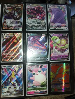 Pokemon TCG Card Lot Of 280+ Cards Plus Binder - Image 1