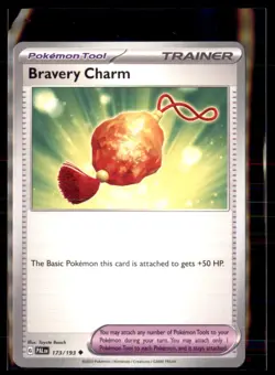 Pokemon Bravery Charm 173/193 Paldea Evolved Non Holo Uncommon 4 Card Lot LP - Image 1