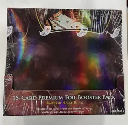 MAGIC: THE GATHERING, MTG SHARDS OF ALARA BLOCK PREMIUM FOIL BOOSTER BOX SEALED - Image 1