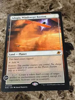 ADAGIA, WINDSWEPT BASTION Magic the Gathering MTG Edge of Eternities - Image 1