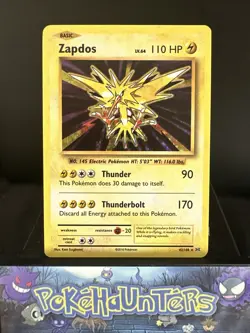Pokemon Card Zapdos 42/108 XY Evolutions Holo Rare Near Mint - Image 1
