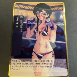 Goddess Story Gold METAL Card - Bikini - Random Serial Number #/200 Nina Code G - Image 4