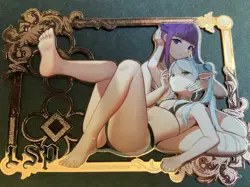 Goddess Story Gold METAL Card - Serial Number #050/100! Frieren LAST ONE! - Image 1