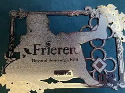 Goddess Story Gold METAL Card - Serial Number #050/100! Frieren LAST ONE! - Image 4