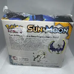 Pokemon Sun & Moon Base Set Booster Box Factory Sealed TCG - Image 3