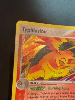 Typhlosion Holo Pokemon Card Ex Unseen Forces 17/115 Ungraded Raw LP - Image 3