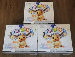 Lot of 3 - Pokemon Prismatic Evolutions Elite Trainer Box ETB - Factory Sealed - Image 1
