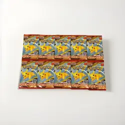 Pokemon Card McDonald’s Japan Promo Happy Meal 10 Packs Unopened 2025 - Image 1