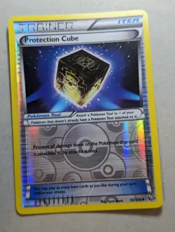 PROTECTION CUBE Trainer Reverse Holo 95/106 Flashfire Pokemon Card - LP - Image 1