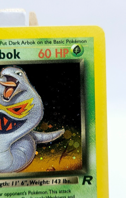 Dark Arbok 2/82 Holo Rare Pokemon Card Vintage 1999 WOTC Team Rocket NM - Image 3